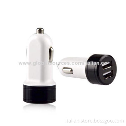 3.1A Car Charger with Dual USB for iPhone 5SNew